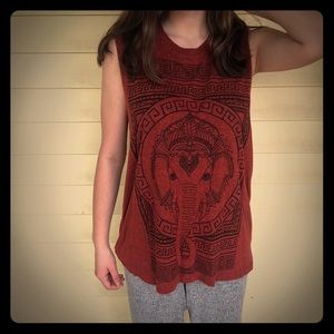 Yoga Elephant tank